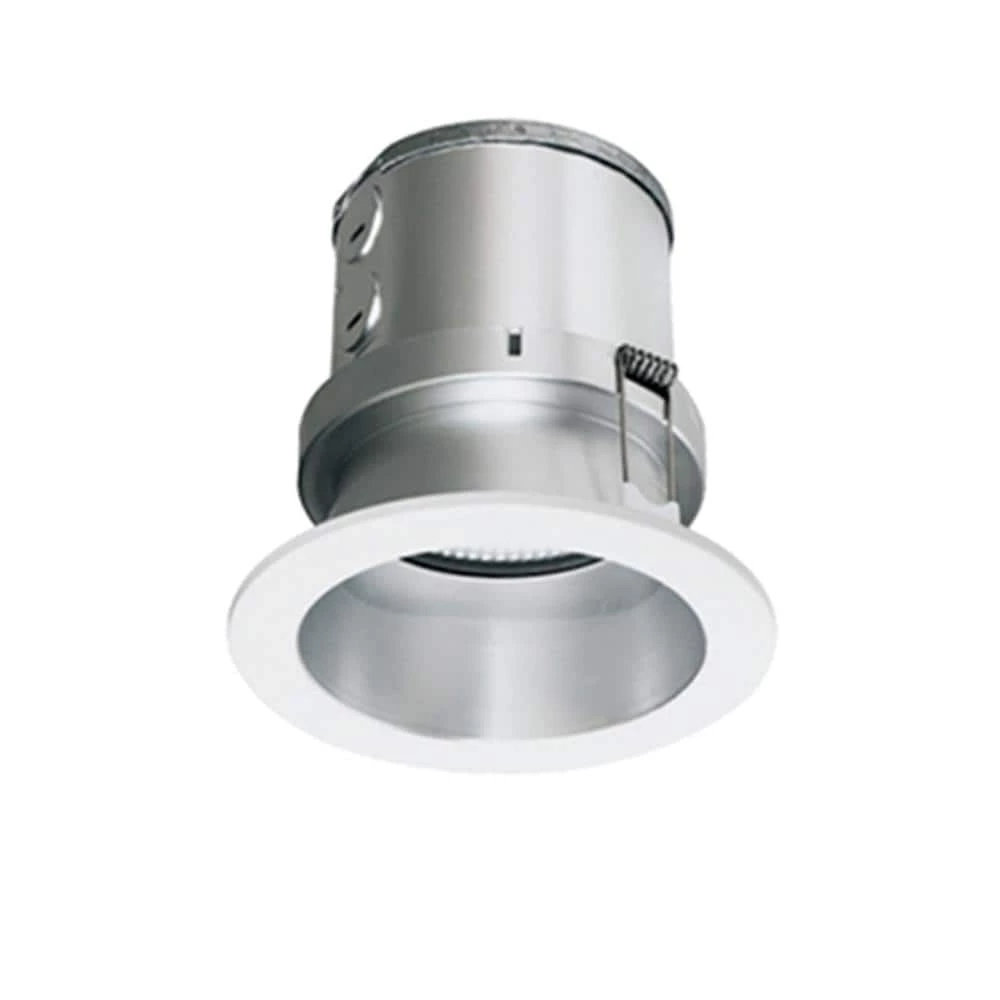 Versaflex 1.3 4 in. Down Light 5000K Selectable CCT New Construction Integrated LED Recessed Light Kit with Silver Trim by BEYOND LED TECHNOLOGY 3 Versaflex 1.3 4 in. Down Light 5000K Selectable CCT New Construction Integrated LED Recessed Light Kit with Silver Trim by BEYOND LED TECHNOLOGY