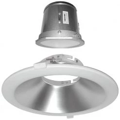 Versaflex 1.3 8 in. Down Light 5000K Selectable CCT New Construction Integrated LED Recessed Light Kit with Silver Trim by BEYOND LED TECHNOLOGY -Deals BEYOND LED TECHNOLOGY Store beyond led technology recessed lighting kits 151190 3 1f 1000