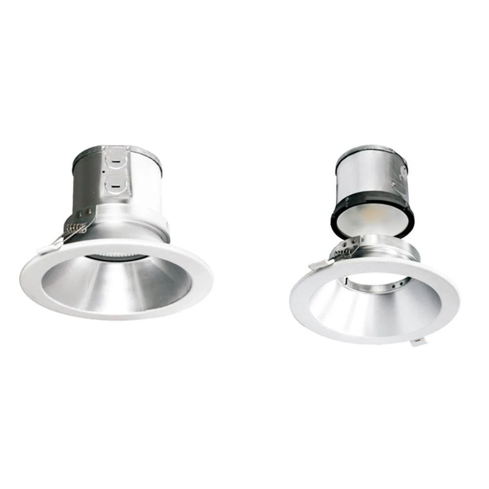 Versaflex 1.3 6 in. Down Light 5000K Selectable CC New Construction Integrated LED Recessed Light Kit with Silver Trim by BEYOND LED TECHNOLOGY 8 Versaflex 1.3 6 in. Down Light 5000K Selectable CC New Construction Integrated LED Recessed Light Kit with Silver Trim by BEYOND LED TECHNOLOGY - Image 7