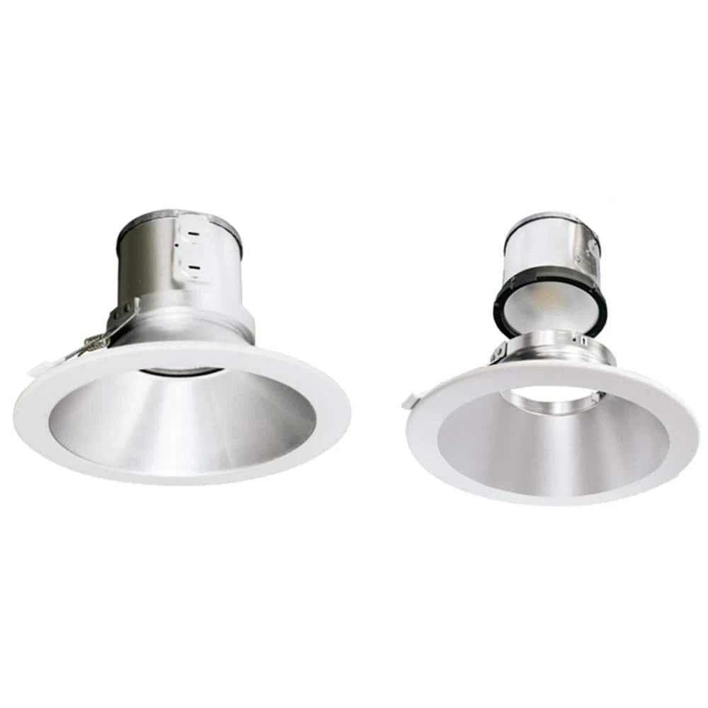 Versaflex 1.3 8 in. Down Light 5000K Selectable CCT New Construction Integrated LED Recessed Light Kit with Silver Trim by BEYOND LED TECHNOLOGY 9 Versaflex 1.3 8 in. Down Light 5000K Selectable CCT New Construction Integrated LED Recessed Light Kit with Silver Trim by BEYOND LED TECHNOLOGY - Image 7