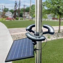 Solar Black LED Flag Pole Light 1890 Lumens 6000K by BEYOND LED TECHNOLOGY -Deals BEYOND LED TECHNOLOGY Store black beyond led technology flag pole lights 990203 31 1000