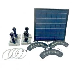 Solar Black LED Flag Pole Light 1890 Lumens 6000K by BEYOND LED TECHNOLOGY -Deals BEYOND LED TECHNOLOGY Store black beyond led technology flag pole lights 990203 76 1000