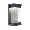 1 Light Black Integrated LED Outdoor Wall Lantern Sconce by LUTEC -Deals BEYOND LED TECHNOLOGY Store black lutec outdoor sconces 1857 64 1000