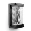 1-Light Black Integrated LED Outdoor Sconce Wall Light with Dusk to Dawn by LUTEC -Deals BEYOND LED TECHNOLOGY Store black lutec outdoor sconces 5185707012 64 1000