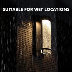 1-Light Black LED Outdoor Sconce Wall Light by LUTEC 14 1-Light Black LED Outdoor Sconce Wall Light by LUTEC -Deals BEYOND LED TECHNOLOGY Store black lutec outdoor sconces 5185901012 44 1000