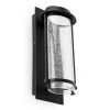 1-Light Black LED Outdoor Sconce Wall Light by LUTEC