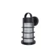 Coastal Bar Harbor 1-Light Black Outdoor Wall Lantern Sconce by LUTEC -Deals BEYOND LED TECHNOLOGY Store black lutec outdoor sconces 5283001330 64 1000