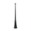 72 in. Black Outdoor Aluminum Lamp Post by LUTEC -Deals BEYOND LED TECHNOLOGY Store black lutec post light bases 9700270012 64 1000