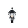 Coastal Milford 3-Light Outdoor Black Post Light by LUTEC -Deals BEYOND LED TECHNOLOGY Store black lutec post light sets 6951302012 64 1000