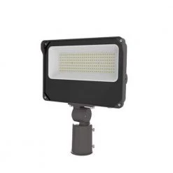 Penguine 150-Watt Bronze Outdoor Integrated LED Flood Light 22500 Lumens 5000K Slip Fitter Hybrid Landscaping Light by BEYOND LED TECHNOLOGY