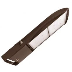 I9 Premium 300-Watt Equivalent Integrated LED Bronze Housing U-Shaped Bracket Parking Lot Area Light 5000K 39600 Lumens by BEYOND LED TECHNOLOGY