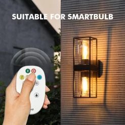 2-Light Bronze Outdoor Up and Down Sconce Wall Light by LUTEC -Deals BEYOND LED TECHNOLOGY Store bronze lutec outdoor sconces 5288804412 fa 1000