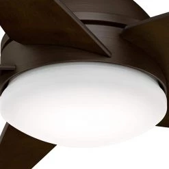Isotope 44 in. Indoor Brushed Cocoa Ceiling Fan with Light and Wall Control by Casablanca -Deals BEYOND LED TECHNOLOGY Store brushed cocoa casablanca ceiling fans with lights 59352 1d 1000