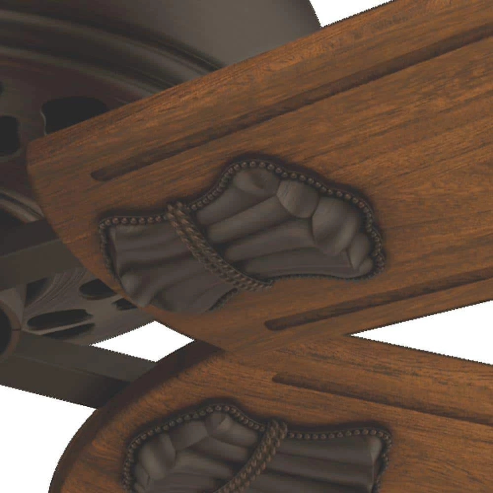 Fellini 60 in. Indoor Brushed Cocoa Bronze Ceiling Fan with Remote by Casablanca 6 Fellini 60 in. Indoor Brushed Cocoa Bronze Ceiling Fan with Remote by Casablanca - Image 4