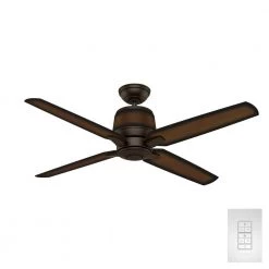 Aris 54 in. Indoor/Outdoor Brushed Cocoa Bronze Ceiling Fan by Casablanca