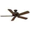Panama DC 54 in. Indoor Brushed Cocoa Bronze Ceiling Fan with Remote by Casablanca