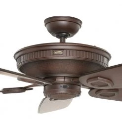 Heritage 60 in. Indoor/Outdoor Brushed Cocoa Bronze Ceiling Fan by Casablanca -Deals BEYOND LED TECHNOLOGY Store brushed cocoa casablanca ceiling fans without lights 59528 a0 1000