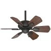 Wailea 31 in. Indoor/Outdoor Brushed Cocoa Bronze Ceiling Fan by Casablanca -Deals BEYOND LED TECHNOLOGY Store brushed cocoa with walnut blades casablanca ceiling fans without lights 59525 64 1000