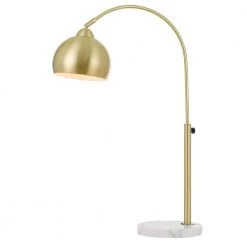 Orb 23 in. Gold Table Lamp with Metal Globe by AF Lighting