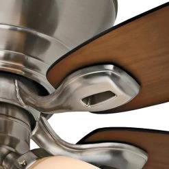 Durant 44 in. Indoor Brushed Nickel Ceiling Fan with Light Kit by Casablanca -Deals BEYOND LED TECHNOLOGY Store brushed nickel casablanca ceiling fans with lights 53187 4f 1000