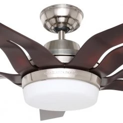Correne 56 in. LED Indoor Brushed Nickel Ceiling Fan and Remote by Casablanca -Deals BEYOND LED TECHNOLOGY Store brushed nickel casablanca ceiling fans with lights 59198 40 1000