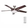 Correne 56 in. LED Indoor Brushed Nickel Ceiling Fan and Remote by Casablanca -Deals BEYOND LED TECHNOLOGY Store brushed nickel casablanca ceiling fans with lights 59198 64 1000