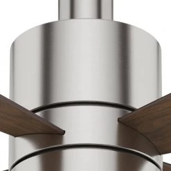 Bullet 54 in. Integrated LED Indoor Brushed Nickel Ceiling Fan with Light and Wall Control by Casablanca -Deals BEYOND LED TECHNOLOGY Store brushed nickel casablanca ceiling fans with lights 59288 40 1000