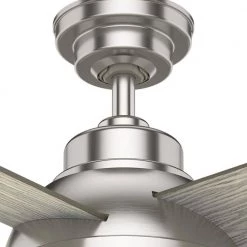 Levitt 44-in Brushed Nickel Ceiling Fan with LED Lighting by Casablanca -Deals BEYOND LED TECHNOLOGY Store brushed nickel casablanca ceiling fans with lights 59436 76 1000