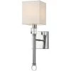 Sheridan 1-Light Chrome Wall Sconce by AF Lighting -Deals BEYOND LED TECHNOLOGY Store chrome crystal af lighting wall sconces 9110 1w 64 1000