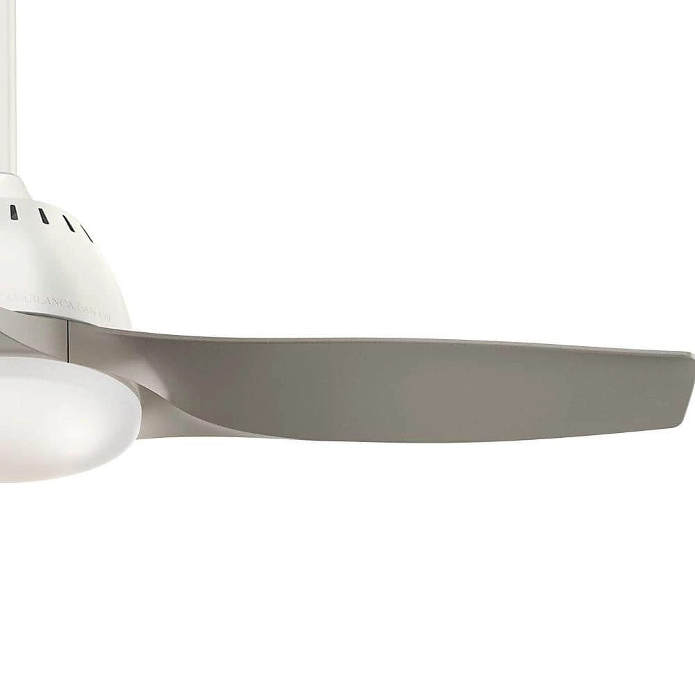 Wisp 44 in. LED Indoor Fresh White Ceiling Fan with Remote Control by Casablanca 6 Wisp 44 in. LED Indoor Fresh White Ceiling Fan with Remote Control by Casablanca - Image 4