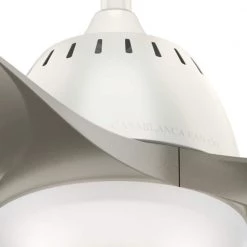 Wisp 52 in. LED Indoor Fresh White Ceiling Fan with Remote by Casablanca -Deals BEYOND LED TECHNOLOGY Store fresh white casablanca ceiling fans with lights 59151 fa 1000