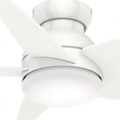 Isotope 44 in. LED Fresh White Indoor Ceiling Fan with Light and Wall Control by Casablanca -Deals BEYOND LED TECHNOLOGY Store fresh white casablanca ceiling fans with lights 59350 1d 1000