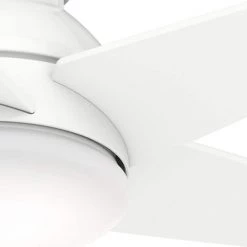 Isotope 44 in. LED Fresh White Indoor Ceiling Fan with Light and Wall Control by Casablanca -Deals BEYOND LED TECHNOLOGY Store fresh white casablanca ceiling fans with lights 59350 40 1000