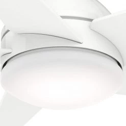 Isotope 44 in. LED Fresh White Indoor Ceiling Fan with Light and Wall Control by Casablanca -Deals BEYOND LED TECHNOLOGY Store fresh white casablanca ceiling fans with lights 59350 77 1000