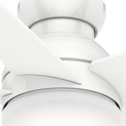Isotope 44 in. LED Fresh White Indoor Ceiling Fan with Light and Wall Control by Casablanca -Deals BEYOND LED TECHNOLOGY Store fresh white casablanca ceiling fans with lights 59350 a0 1000