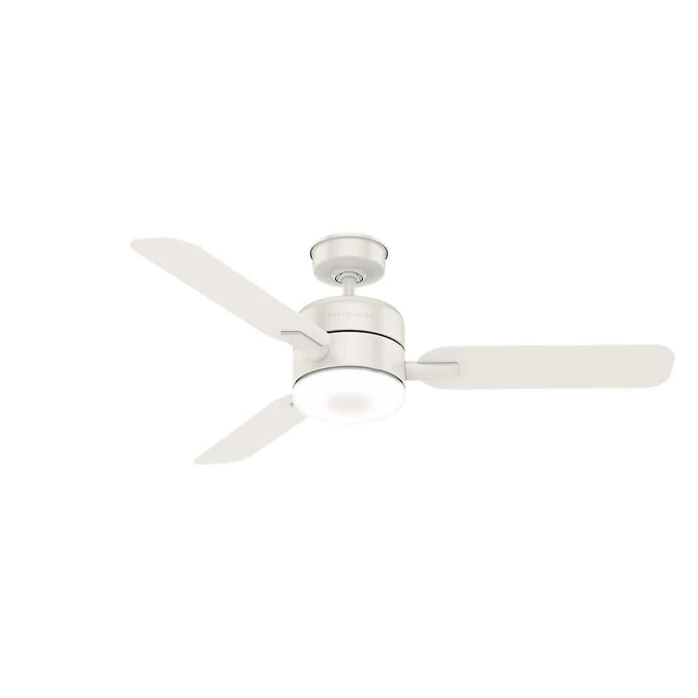 Paume 54-in Fresh White Outdoor Ceiling Fan with LED Lighting by Casablanca 6 Paume 54-in Fresh White Outdoor Ceiling Fan with LED Lighting by Casablanca - Image 4