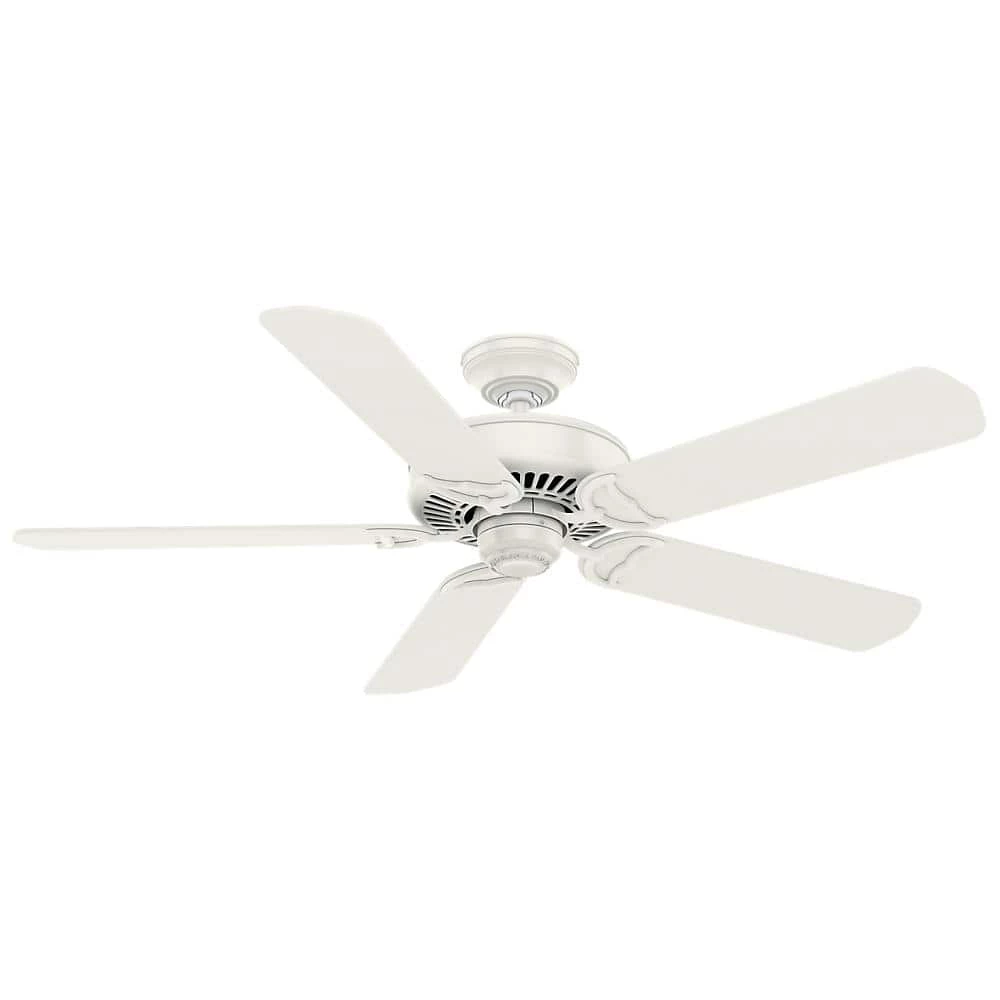 Panama 54 in. Indoor Fresh White Ceiling Fan by Casablanca 3 Panama 54 in. Indoor Fresh White Ceiling Fan by Casablanca