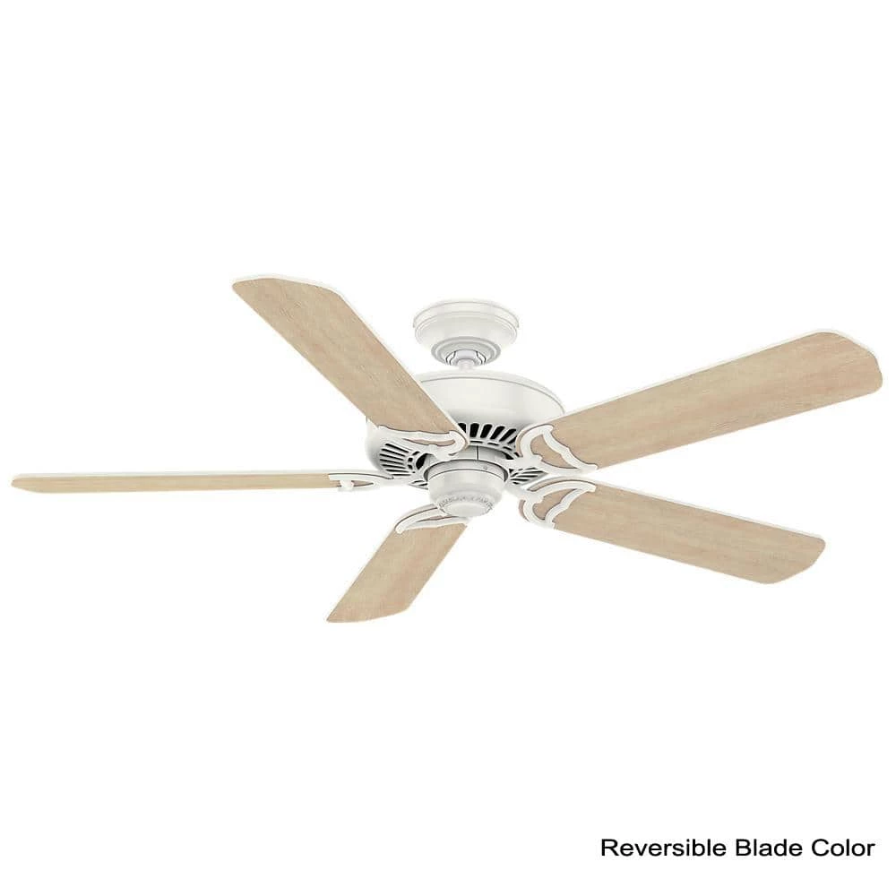 Panama 54 in. Indoor Fresh White Ceiling Fan by Casablanca 4 Panama 54 in. Indoor Fresh White Ceiling Fan by Casablanca - Image 2