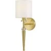Merritt Gold Wall Sconce by AF Lighting -Deals BEYOND LED TECHNOLOGY Store gold finish af lighting wall sconces 9139 1w 64 1000