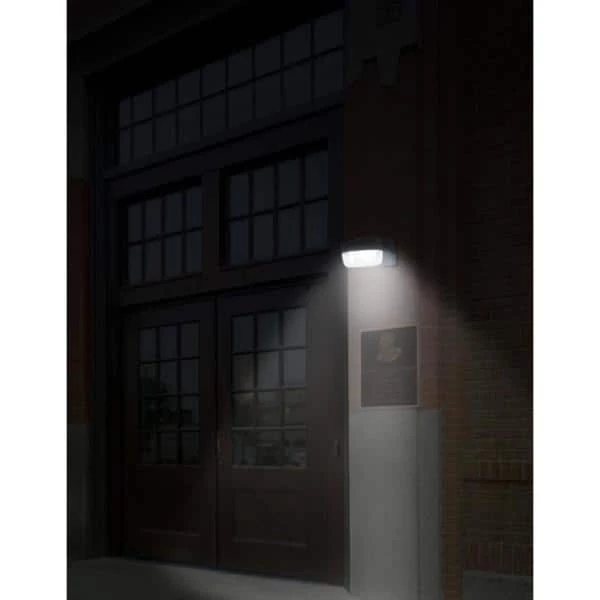 Bronze Outdoor Integrated LED Dusk-to-Dawn Flood Light by LUTEC 6 Bronze Outdoor Integrated LED Dusk-to-Dawn Flood Light by LUTEC - Image 4