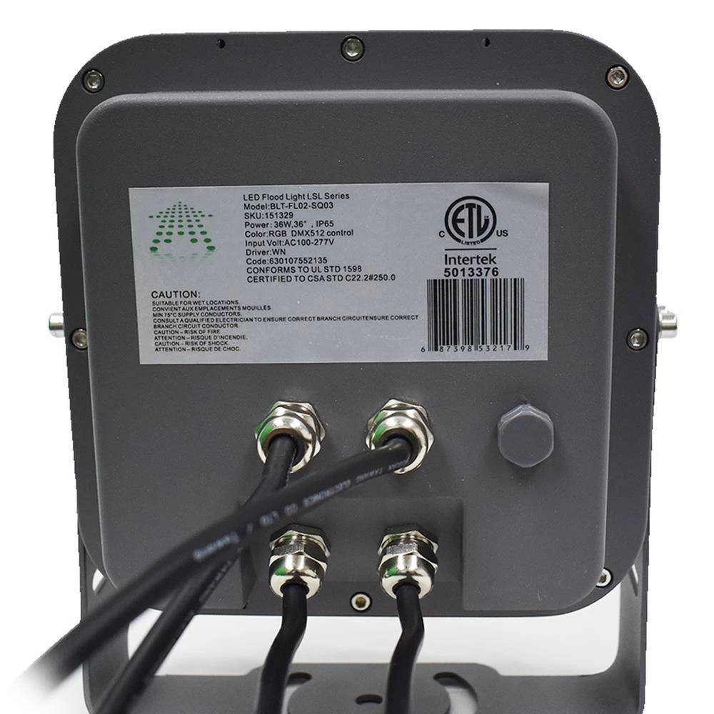 LSL Series 36-Watt 36-Degree Grey Housing RGB Color Outdoor Integrated LED Landscaping Flood Light by BEYOND LED TECHNOLOGY 7 LSL Series 36-Watt 36-Degree Grey Housing RGB Color Outdoor Integrated LED Landscaping Flood Light by BEYOND LED TECHNOLOGY - Image 5