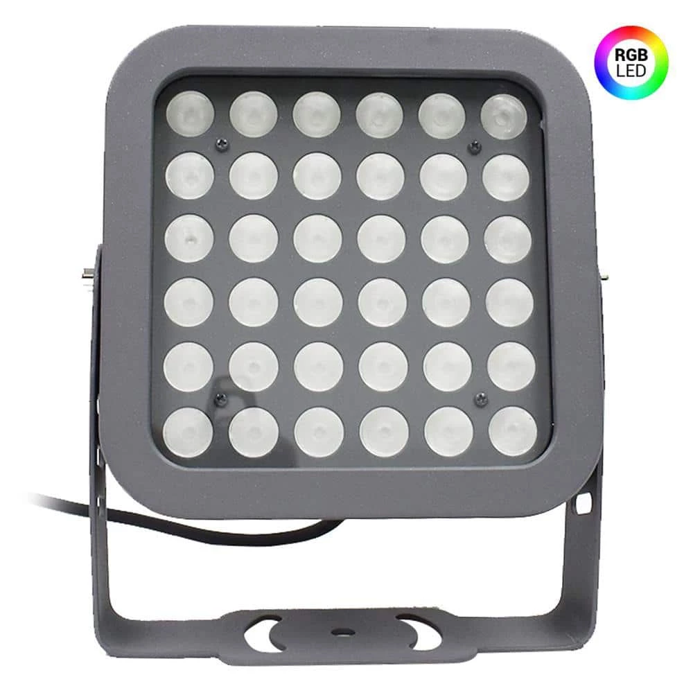 LSL Series 36-Watt 36-Degree Grey Housing RGB Color Outdoor Integrated LED Landscaping Flood Light by BEYOND LED TECHNOLOGY 3 LSL Series 36-Watt 36-Degree Grey Housing RGB Color Outdoor Integrated LED Landscaping Flood Light by BEYOND LED TECHNOLOGY