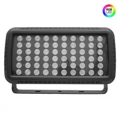 100-Watt 36-Degree Grey Housing RGB Color Outdoor Integrated LED Landscaping Flood Light by BEYOND LED TECHNOLOGY
