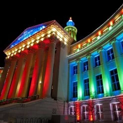 36-Watt 8-Degree Grey Housing Green Color Outdoor Integrated LED Landscaping Flood Light by BEYOND LED TECHNOLOGY -Deals BEYOND LED TECHNOLOGY Store grey beyond led technology flood lights 151351 31 1000