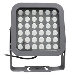 36-Watt 8-Degree Grey Housing Green Color Outdoor Integrated LED Landscaping Flood Light by BEYOND LED TECHNOLOGY