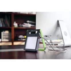 LED Green Solar Pad Light with Rechargeable Battery by LUTEC 7 LED Green Solar Pad Light with Rechargeable Battery by LUTEC -Deals BEYOND LED TECHNOLOGY Store lutec standing work lights p9077grn c3 1000