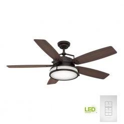 Caneel Bay 56 in. LED Indoor/Outdoor Maiden Bronze Ceiling Fan with Light Kit and Wall Control by Casablanca -Deals BEYOND LED TECHNOLOGY Store maiden bronze casablanca ceiling fans with lights 59360 4f 1000