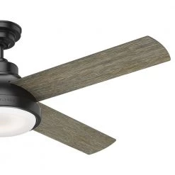 Levitt 54-in Matte Black Ceiling Fan with LED Lighting by Casablanca -Deals BEYOND LED TECHNOLOGY Store matte black casablanca ceiling fans with lights 59432 4f 1000