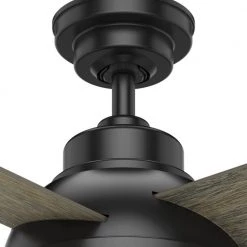 Levitt 54-in Matte Black Ceiling Fan with LED Lighting by Casablanca -Deals BEYOND LED TECHNOLOGY Store matte black casablanca ceiling fans with lights 59432 76 1000