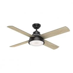Levitt 54-in Matte Black Ceiling Fan with LED Lighting by Casablanca -Deals BEYOND LED TECHNOLOGY Store matte black casablanca ceiling fans with lights 59432 c3 1000